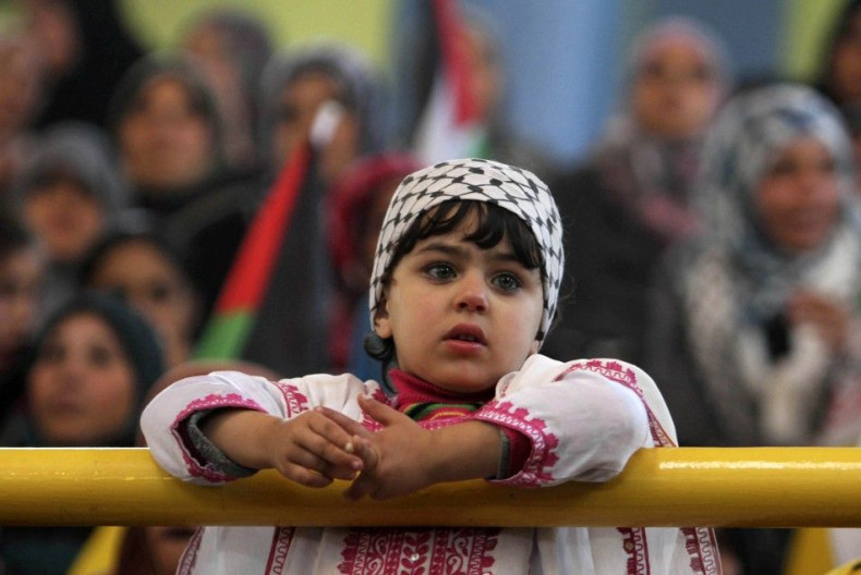Palestinian girl in Israel