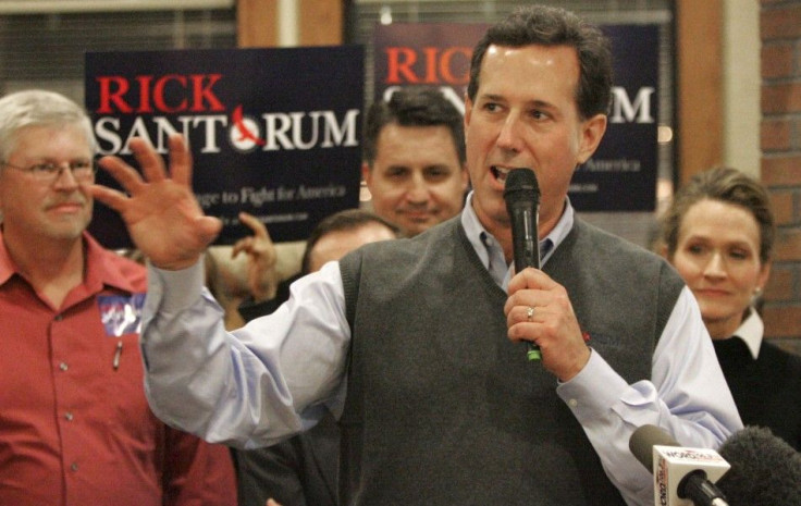 Rick Santorum's Sweater Vests