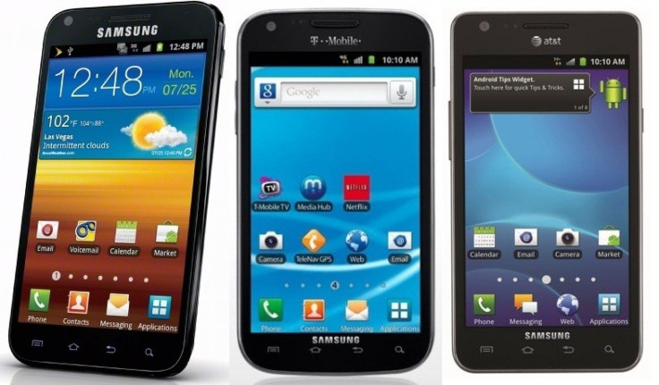 All the variants of Samsung Galaxy S2