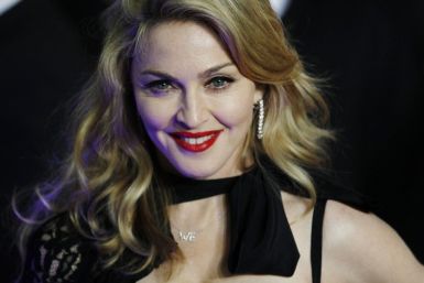 Director Madonna arrives for the premiere of her film W.E. in London