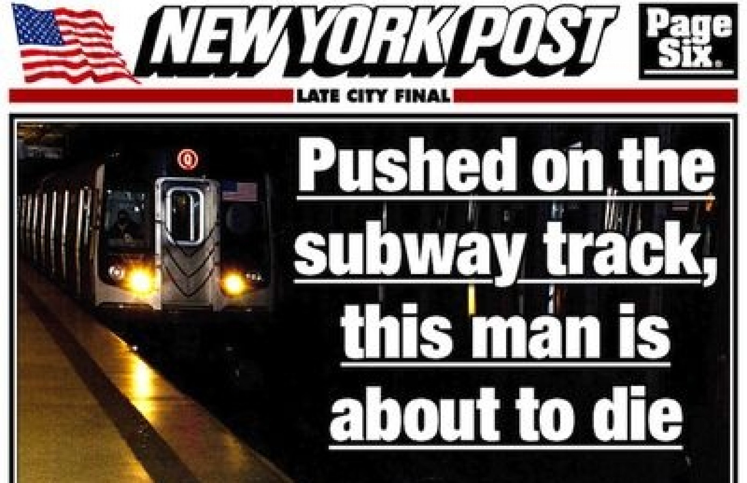 New York Post Subway Death Photo Or Just Tasteless? IBTimes