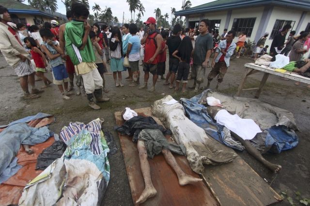 Typhoon Bopha victims