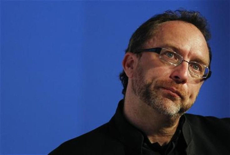 Wikipedia founder Jimmy Wales, attends the eG8 forum in Paris