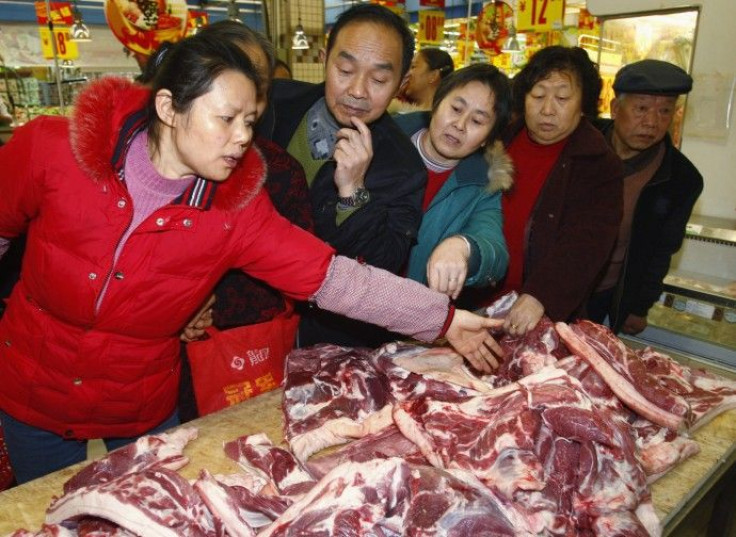 China's Soaring Pork Prices to Spur Inflation