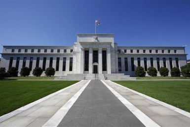 The U.S. Federal Reserve building is seen in Washington.
