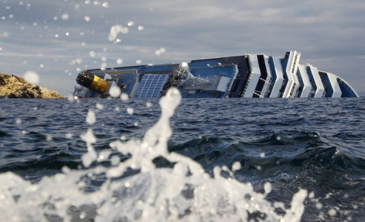 A view of the Costa Concordia cruise ship that ran aground off the west coast of Italy (Reuters)