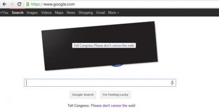 SOPA PIPA Blackout: Google Slows Down Web Crawler to Support Protest