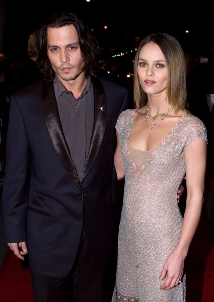Actor Johnny Depp and girlfriend Vanessa Paradis 