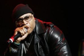 Rapper L.L. Cool J performs during the J.A.M Awards concert to benefit the late hip hop icon Jam Master Jay&#039;s Foundation for Music in New York