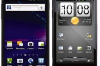 Samsung Galaxy S2 Skyrocket and HTC EVO Design 4G