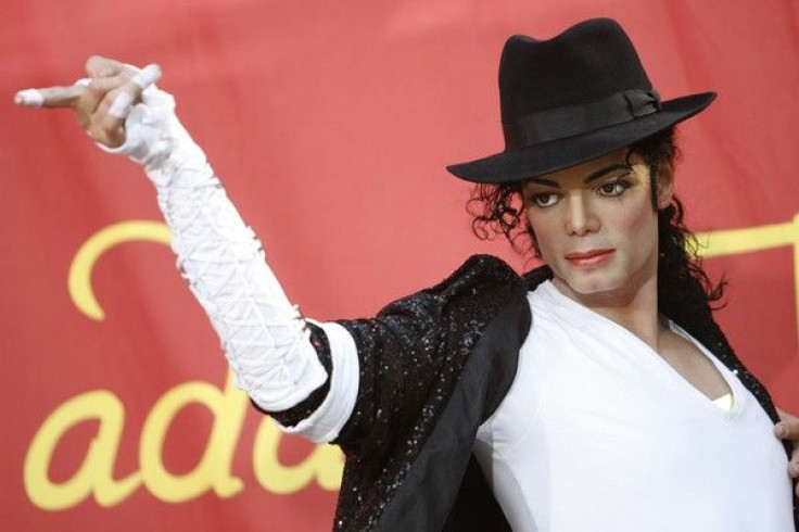 The wax figure of late pop star Michael Jackson is unveiled at Madame Tussauds in Hollywood