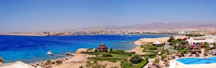 Nema bay in Egyptian Red sea resort of Sharm el-Sheikh