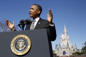 Obama at Disney World