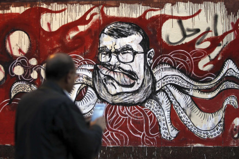 Egypt's President Mohammed Morsi-Mural-12.12.08