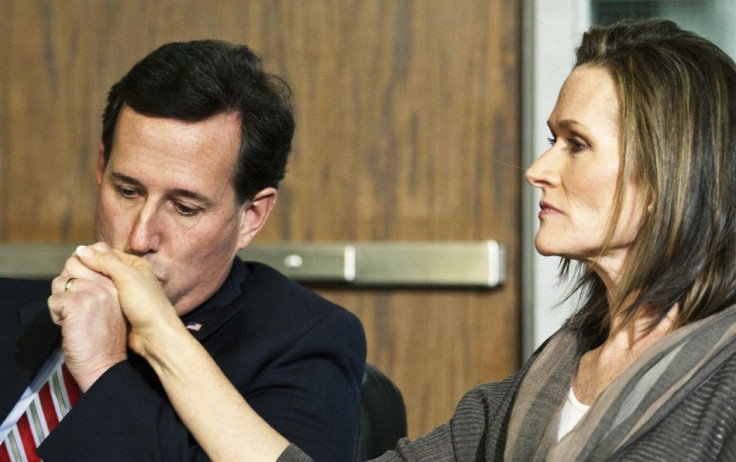 Rick Santorum Calls Anti-Abortion Attack on Wife Karen 'Ugly, Cheap, Tawdry'