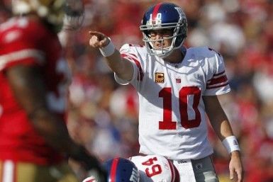 NY Giants Quarterback Eli Manning