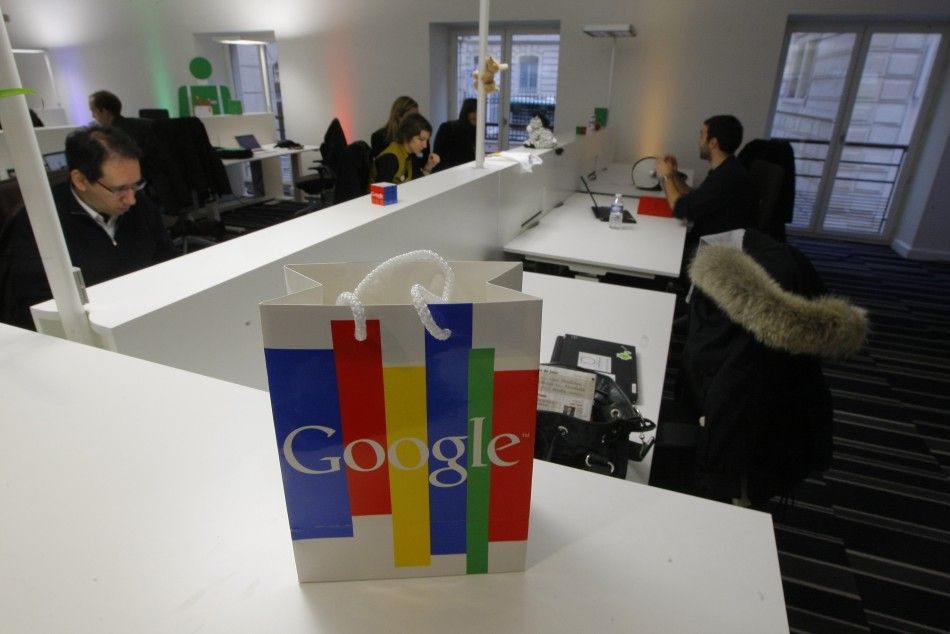 Inside view of the new headquarters of Google France