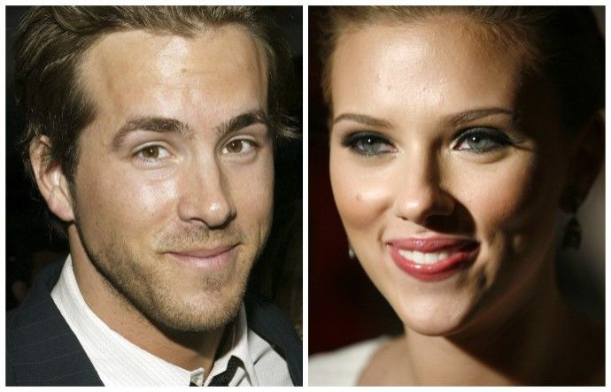 Ryan Reynolds and Scarlett Johansson