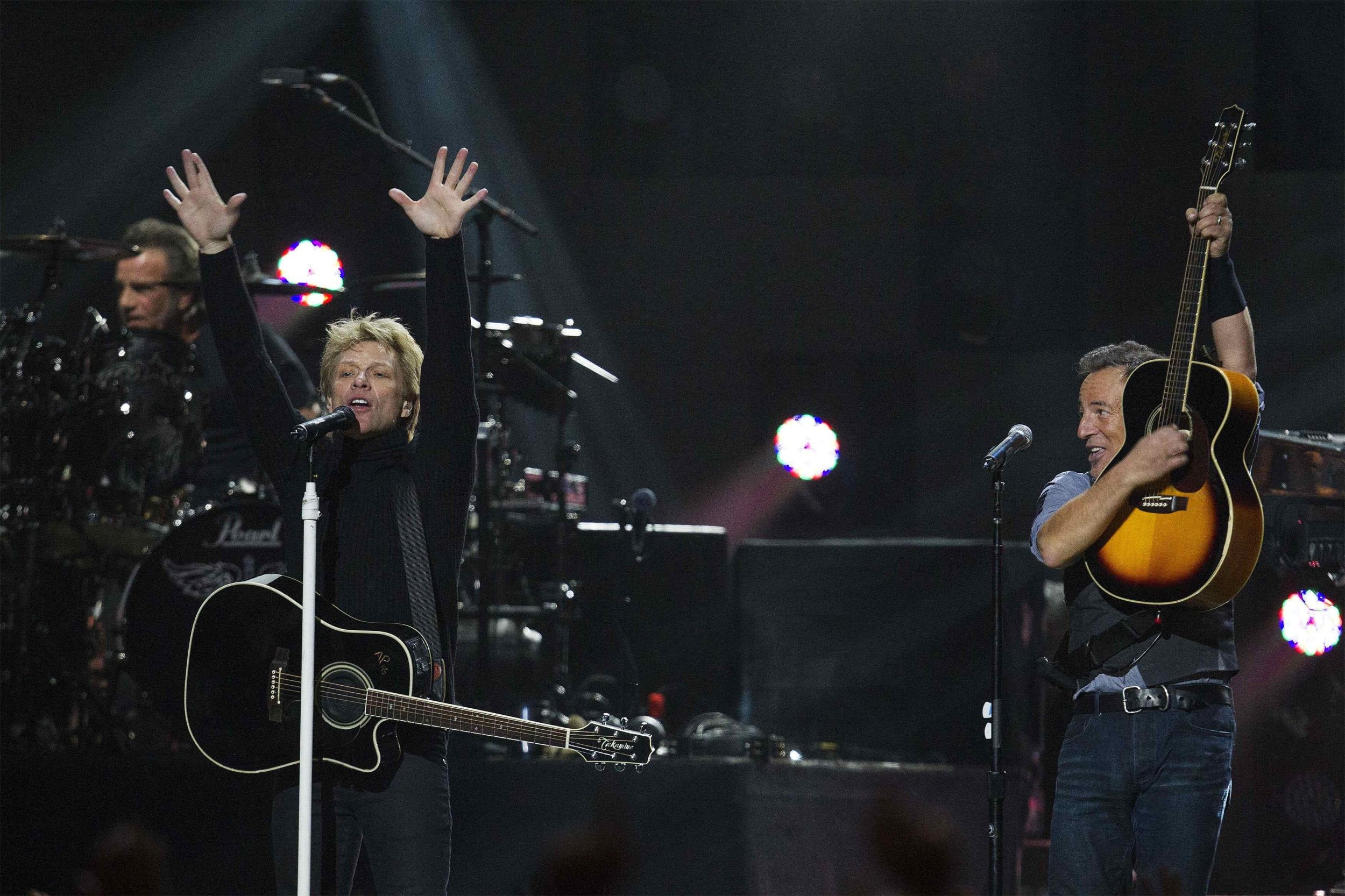 Bruce Springsteen and Bon Jovi