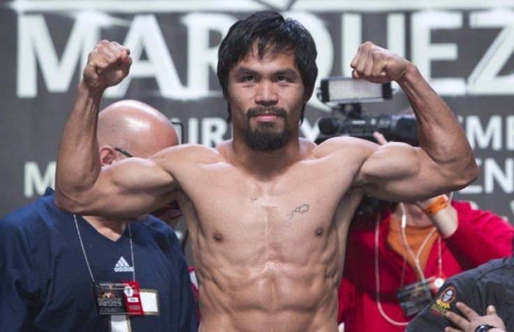 Manny Pacquiao is 54-5-2 in his boxing career.