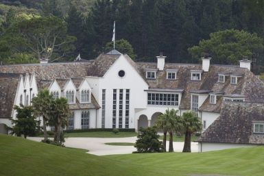 A general view shows the Dotcom Mansion, home of Megaupload founder Kim Dotcom, in Coatesville, Auckland, New Zealand January 21, 2012