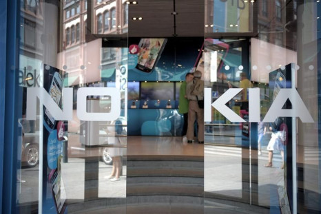 General view of the Nokia flagship store in Helsinki