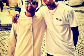 Chris Brown Promotes 'The Kill' In Dubai
