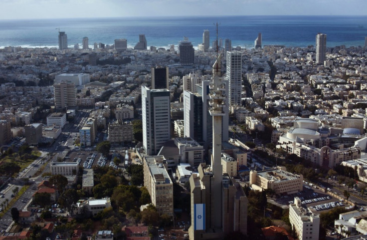 A general view shows central Tel Aviv backed by the Mediterranean Sea Jan. 23, 2012. Less than an hour away but a world apart from traditional places of pilgrimage in the Holy Land, Israel's free-wheeling city of Tel Aviv has become a Mediterranean hotspo
