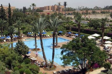 A general view of a hotel in Marrakech