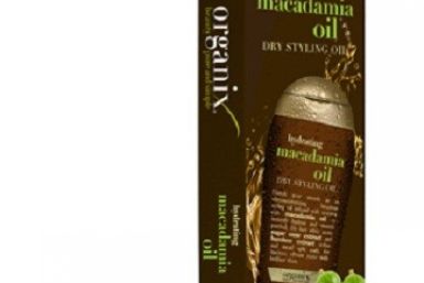 Organix Dry Styling Oil, Macadamia Oil