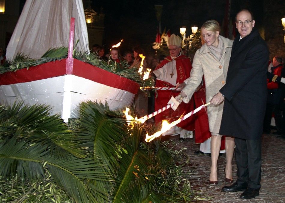 Princess Charlene Celebrates Sainte Devote