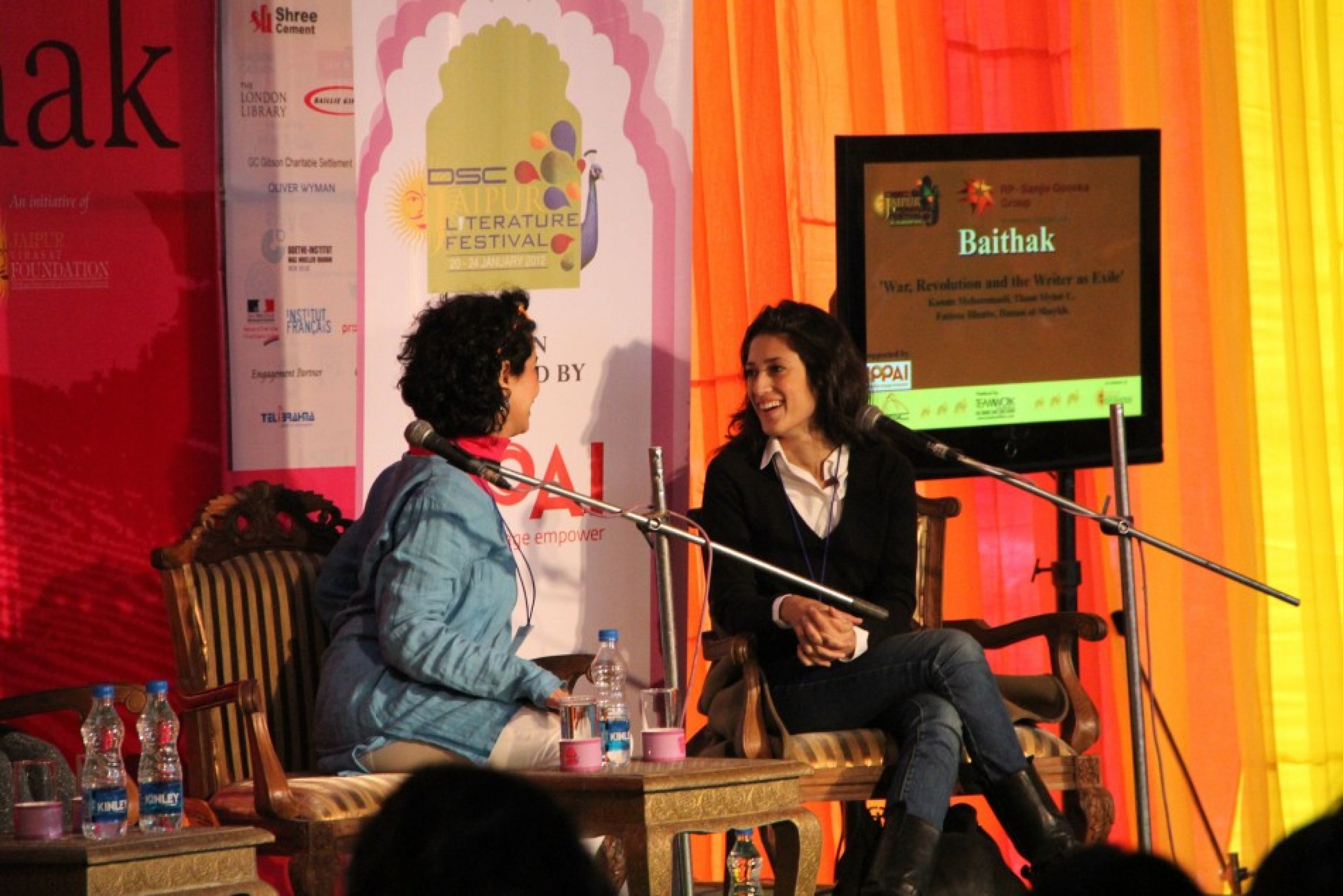 Jaipur Literature Festival 2012. The five-day-long festival aims to showcase the best of Indian, South Asian and international writing in one of the worlds fastest-growing publishing markets.