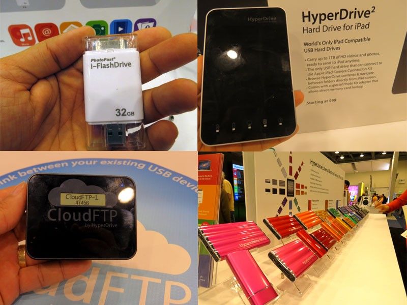 iFlashDrive, HyperDrive, HyperJuice and CloudFTP