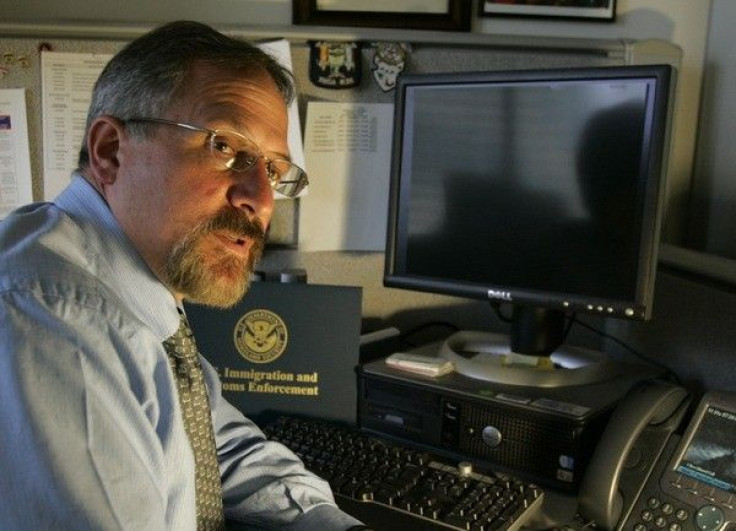 U.S. Immigration and Customs Enforcement special agent Don Daufenbach is interviewed in his Cyber Crimes Center's office in Fairfax, Virginia July 24, 2009. 
