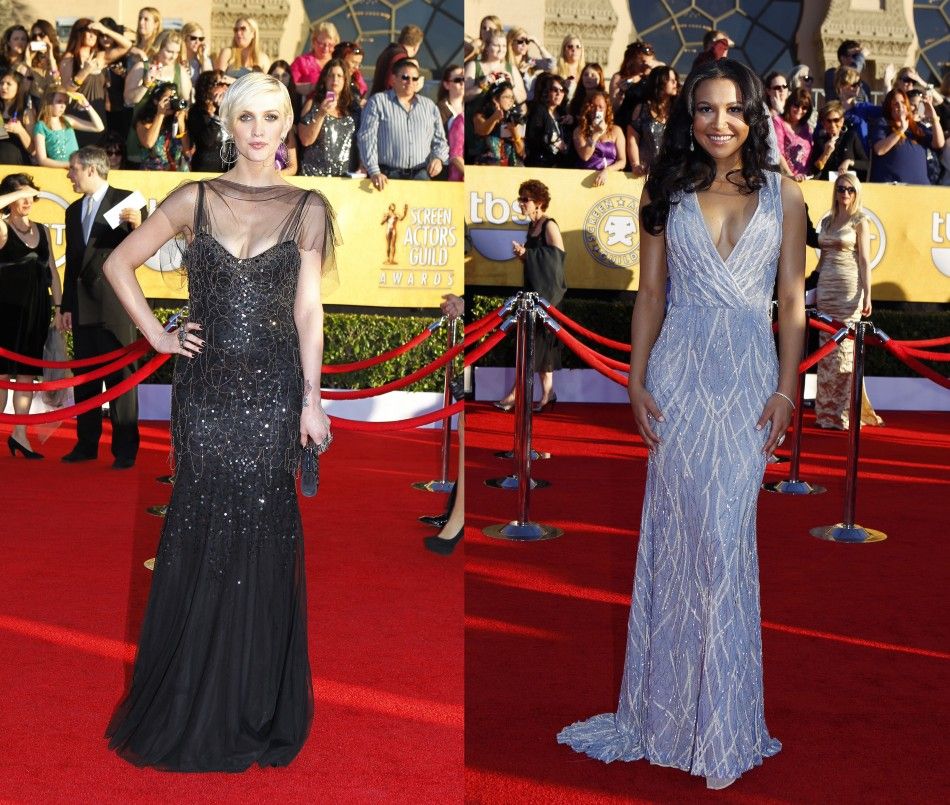 SAG Awards 2012 in Los Angeles Light vs. Dark Hued Red Carpet Gowns