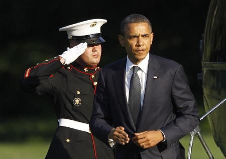 Obama Marine Aug