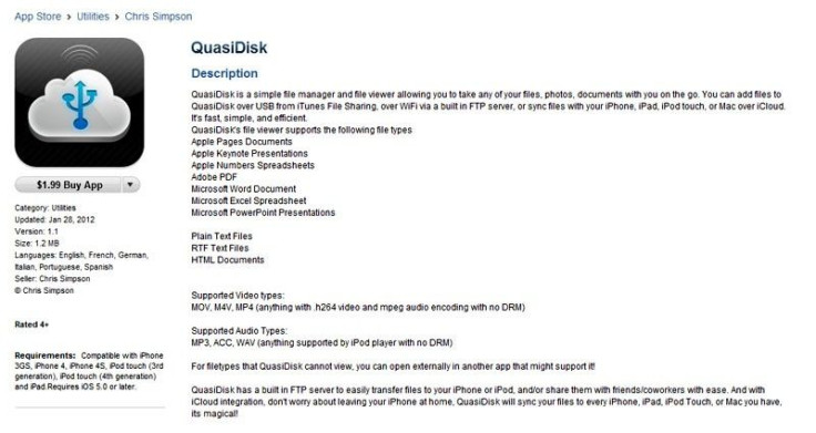 QuasiDisk