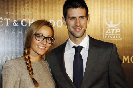 Novak Djokovic and Girlfriend Jelena Ristic