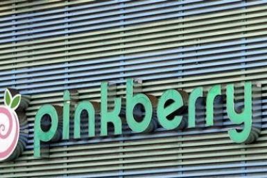 The Pinkberry logo is seen in Los Angeles