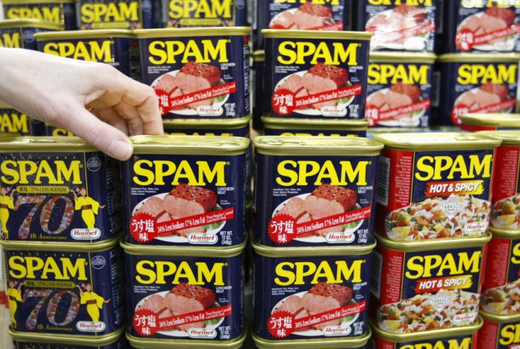 Though Spam is a brand-name pork product, the lower-case term is also used to describe any kind of processed, canned meat. Canned meat is available freely to many Native Americans on reservations as part of the U.S. Department of Agriculture&#039;s food a