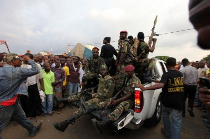 Soldiers patrol Ivory Coast's violence-hit Yopougon