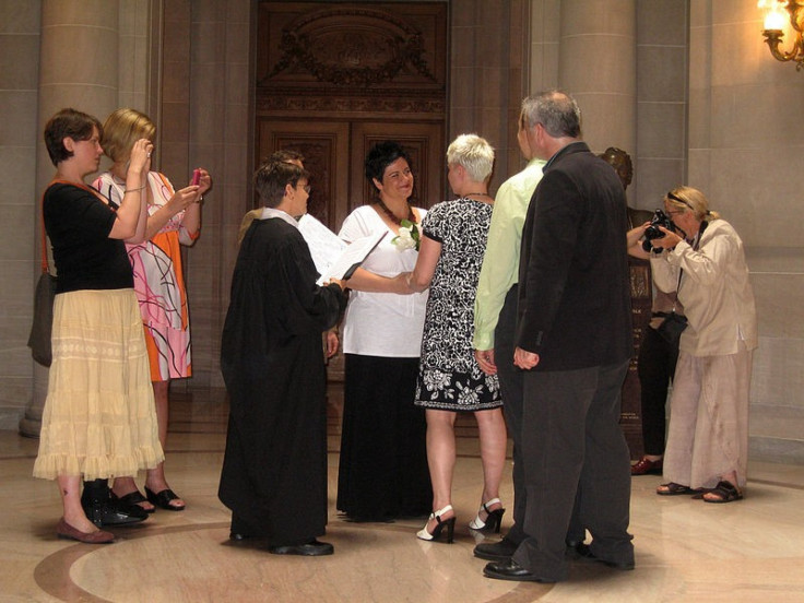 A Marriage in California in June, 2008.