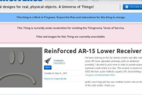 MakerBot Pulls 3D Printable Guns from Thingiverse in Wake of Sandy Hook Shooting