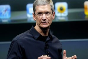 Apple CEO Tim Cook, whose 2012 compensation now exceeds $600 million.
