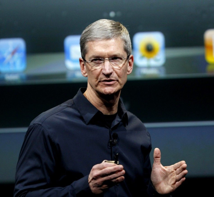 Apple CEO Tim Cook, whose 2012 compensation now exceeds $600 million.