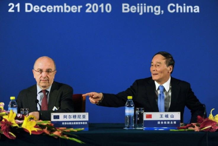 China on Tuesday offered support to Europe's efforts to deal with the peripheral debt crisis and said Beijing will not cut down its holdings of European sovereign bonds.