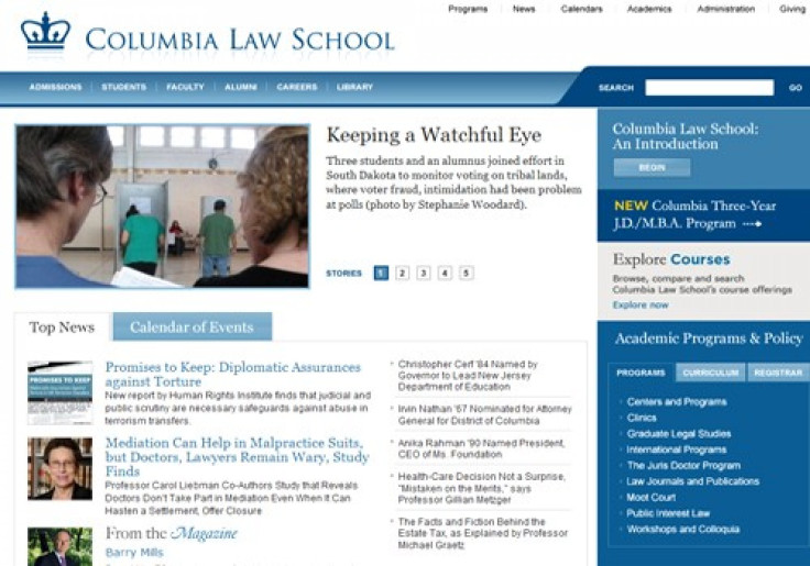 Columbia Law School website