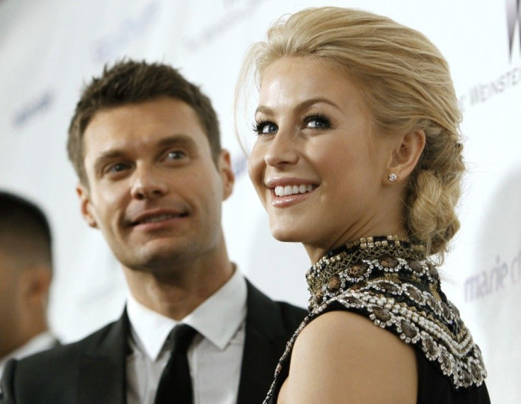 Julianne Hough and Ryan Seacrest