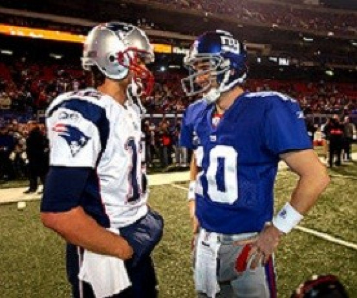 Eli Manning and the Giants have the toughest schedule, while Tom Brady and the Patriots have the easiest schedule in 2012.