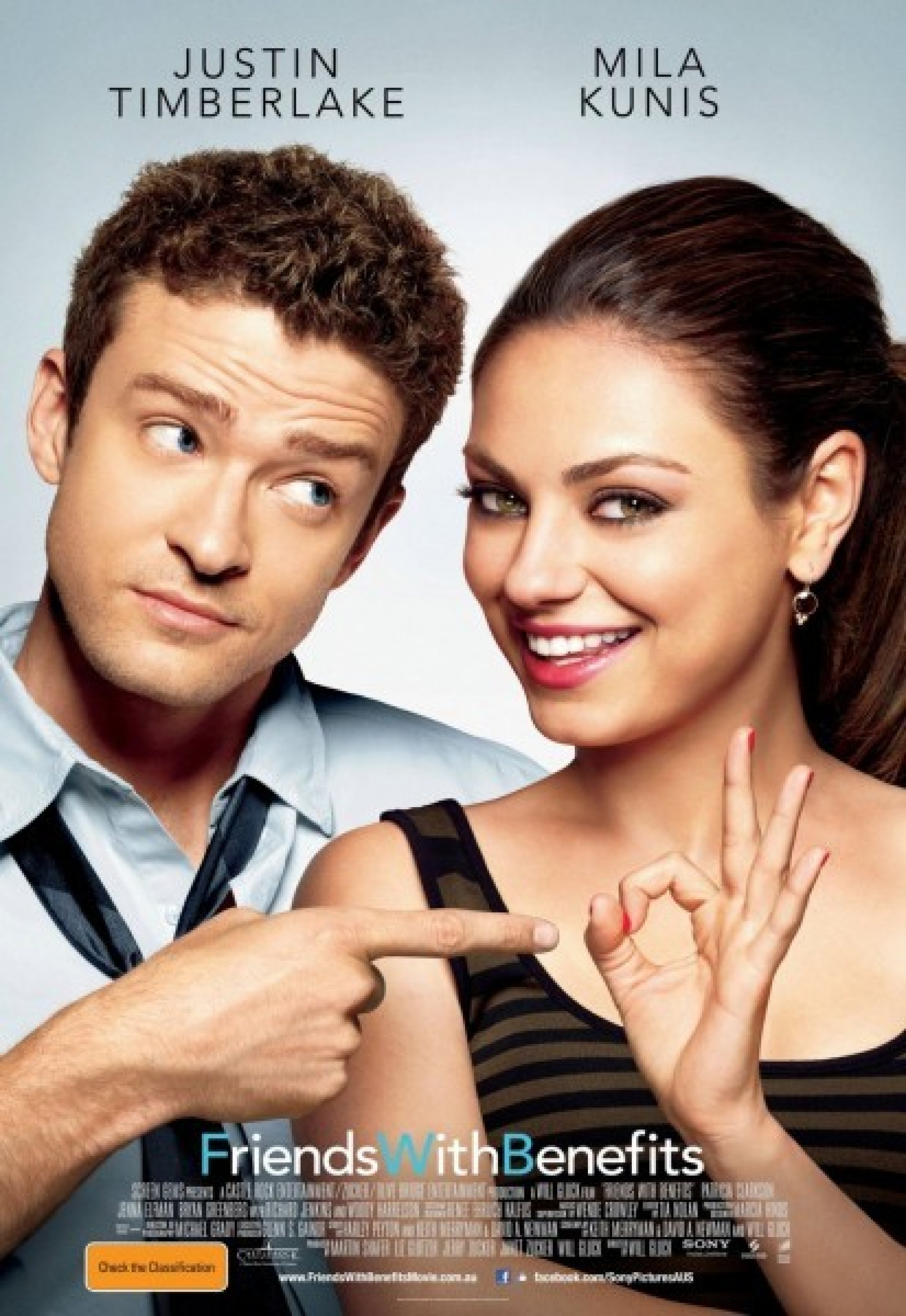 Starring in quotFriends with Benefitsquot  with Mila Kunis.